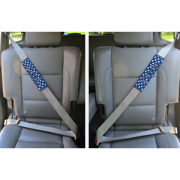 Polka Dots Seat Belt Covers (Set of 2 - In the Car)