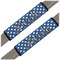 Polka Dots Seat Belt Covers (Set of 2) (Personalized)