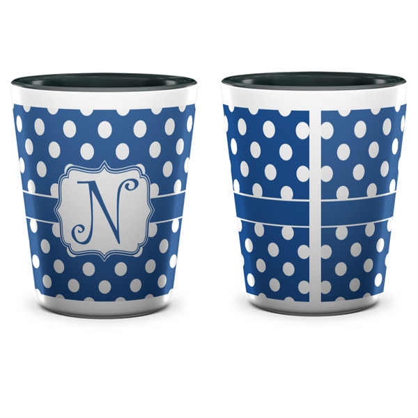 Polka Dots Shot Glass - Two Tone - APPROVAL