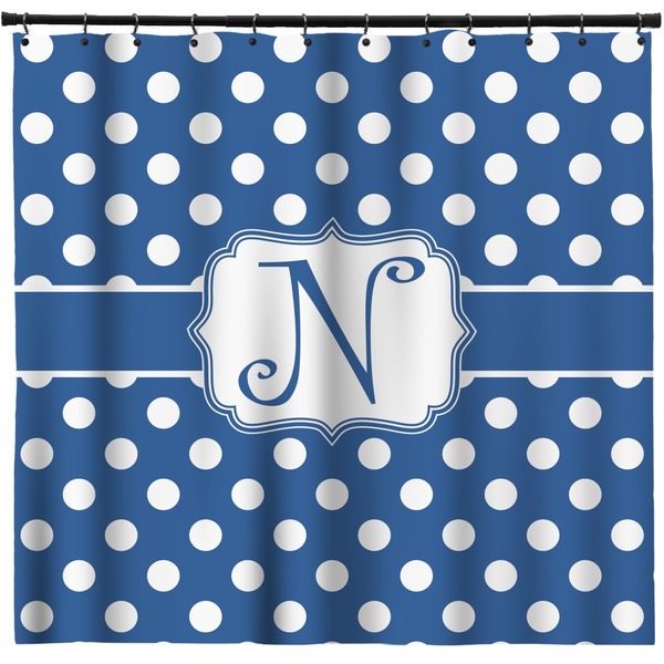 Custom Polka Dots Shower Curtain (Personalized)