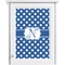 Polka Dots Single White Cabinet Decal