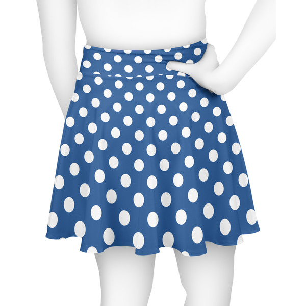 Polka Dots Skater Skirt - Back