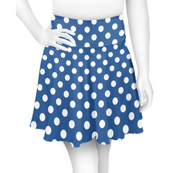 Polka Dots Skater Skirt - X Small (Personalized)