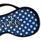 Polka Dots Sleeping Eye Mask - DETAIL Large