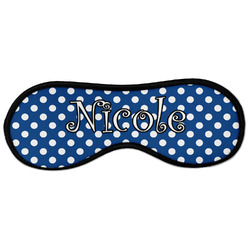Polka Dots Sleeping Eye Masks - Large (Personalized)