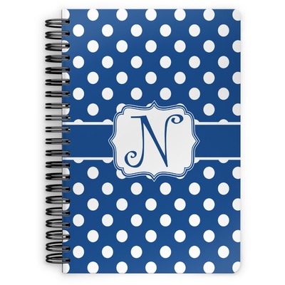 Polka Dots Spiral Notebook (Personalized)