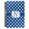 Polka Dots Spiral Notebook (Personalized)