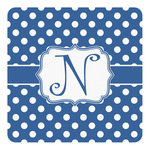 Polka Dots Square Decal (Personalized)