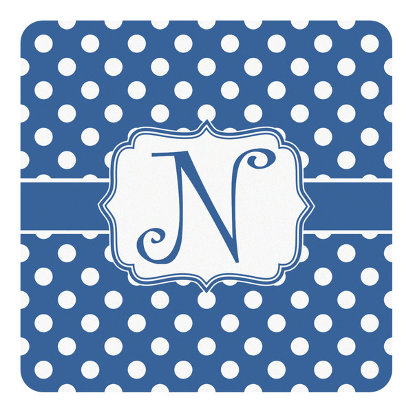 Custom Polka Dots Square Decal - Large (Personalized)