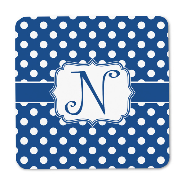 Polka Dots Square Fridge Magnet - FRONT
