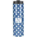 Polka Dots Stainless Steel Skinny Tumbler - 20 oz (Personalized)
