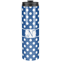 Polka Dots Stainless Steel Skinny Tumbler - 20 oz (Personalized)