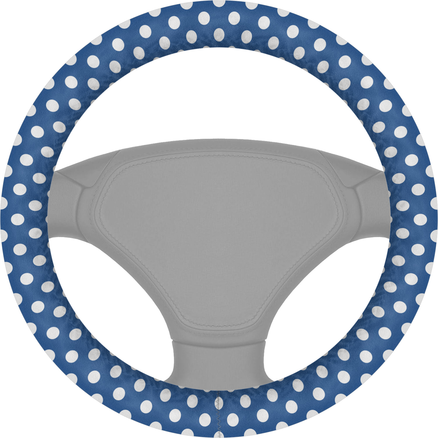 Custom Polka Dots Steering Wheel Cover YouCustomizeIt