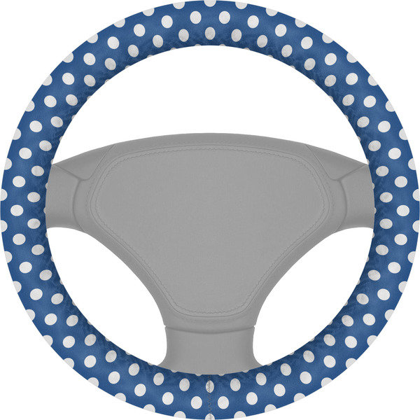 Custom Polka Dots Steering Wheel Cover