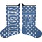 Polka Dots Stocking - Double-Sided - Approval