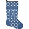 Polka Dots Holiday Stocking - Single-Sided - Neoprene (Personalized)