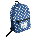 Polka Dots Student Backpack (Personalized)