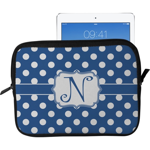 Polka Dots Tablet Sleeve (Medium)