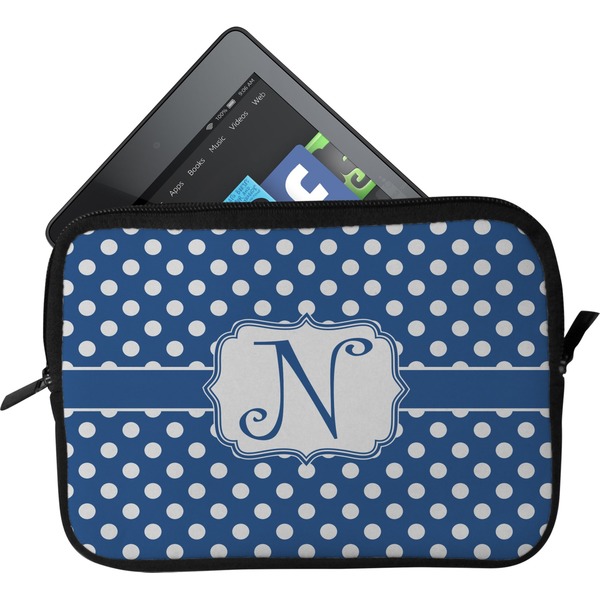 Custom Polka Dots Tablet Case / Sleeve (Personalized)