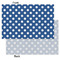 Polka Dots Tissue Paper - Lightweight - Small - Front & Back