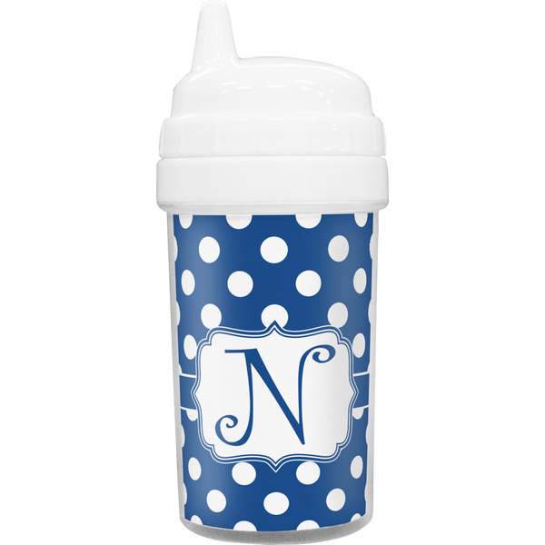 Custom Polka Dots Sippy Cup (Personalized)