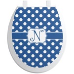 Polka Dots Toilet Seat Decal (Personalized)