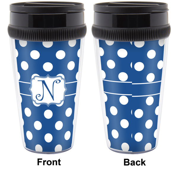 Polka Dots Travel Mug Approval (Personalized)