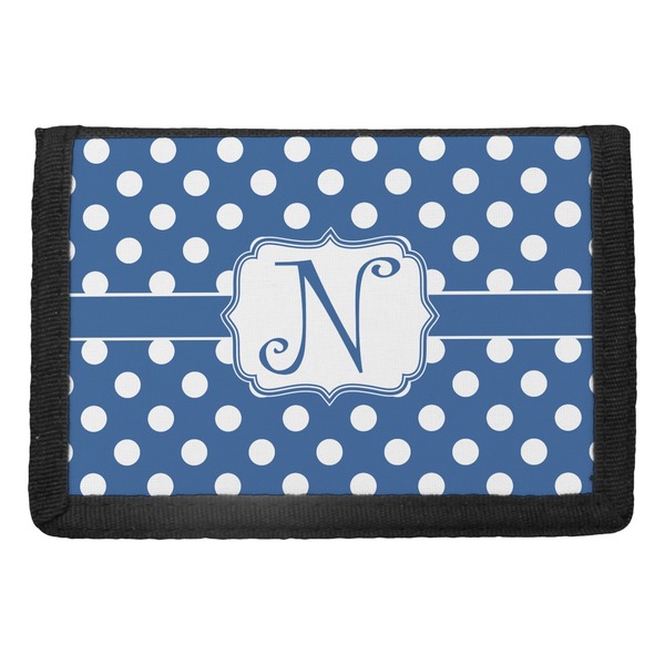 Custom Polka Dots Trifold Wallet (Personalized)