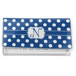 Polka Dots Vinyl Checkbook Cover (Personalized)