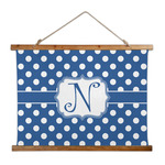 Polka Dots Wall Hanging Tapestry - Wide (Personalized)