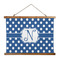 Polka Dots Wall Hanging Tapestry - Wide (Personalized)