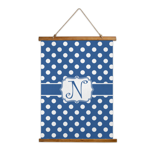Custom Polka Dots Wall Hanging Tapestry - Tall (Personalized)