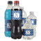 Polka Dots Water Bottle Label - Multiple Bottle Sizes