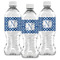 Polka Dots Water Bottle Labels - Front View