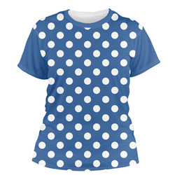 Polka Dots Women's Crew T-Shirt - Large