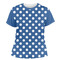 Polka Dots Womens Crew Neck T Shirt - Main