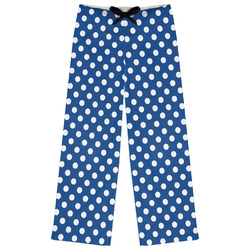 Polka Dots Womens Pajama Pants - XL