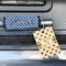 Polka Dots Wood Luggage Tags - Rectangle - Lifestyle