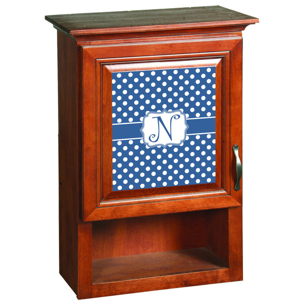 Polka Dots Wooden Cabinet Decal (Medium)