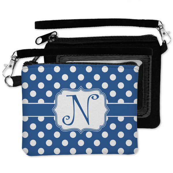 Polka Dots Wristlet ID Cases - MAIN