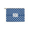 Polka Dots Zipper Pouch Small (Front)