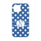 Polka Dots iPhone 13 Mini Tough Case - Back
