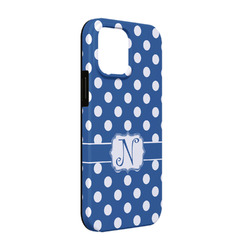 Polka Dots iPhone Case - Rubber Lined - iPhone 13 Pro (Personalized)