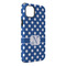 Polka Dots iPhone 14 Pro Max Tough Case - Angle