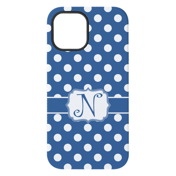 Polka Dots iPhone 15 Plus Tough Case - Back