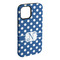 Polka Dots iPhone 15 Pro Max Tough Case - Angle