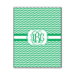 Zig Zag Wood Print - 11x14 (Personalized)