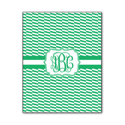 Zig Zag Wood Print - 11x14 (Personalized)