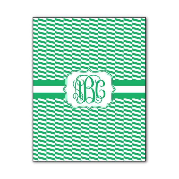 Custom Zig Zag Wood Print - 11x14 (Personalized)