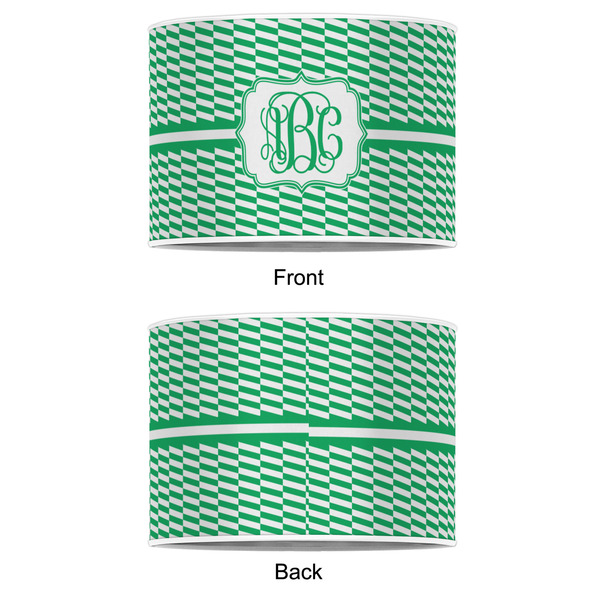 Zig Zag 12" Drum Lampshade - APPROVAL (Poly Film)